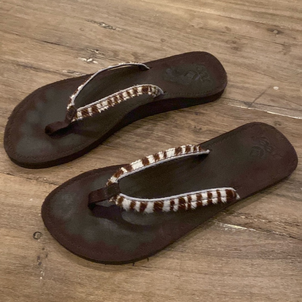 Reef flip flops sandals size9